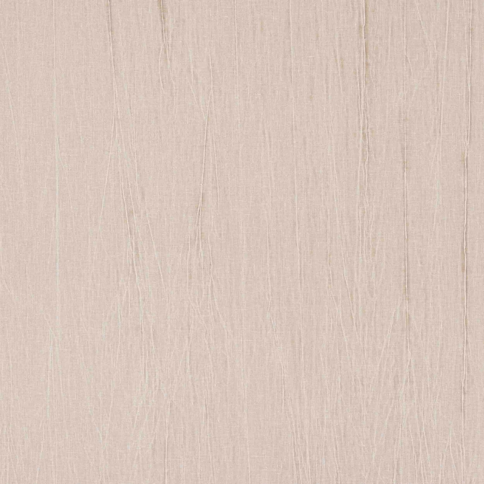 Pale blush-beige linen wallcovering with fine irregular vertical striations