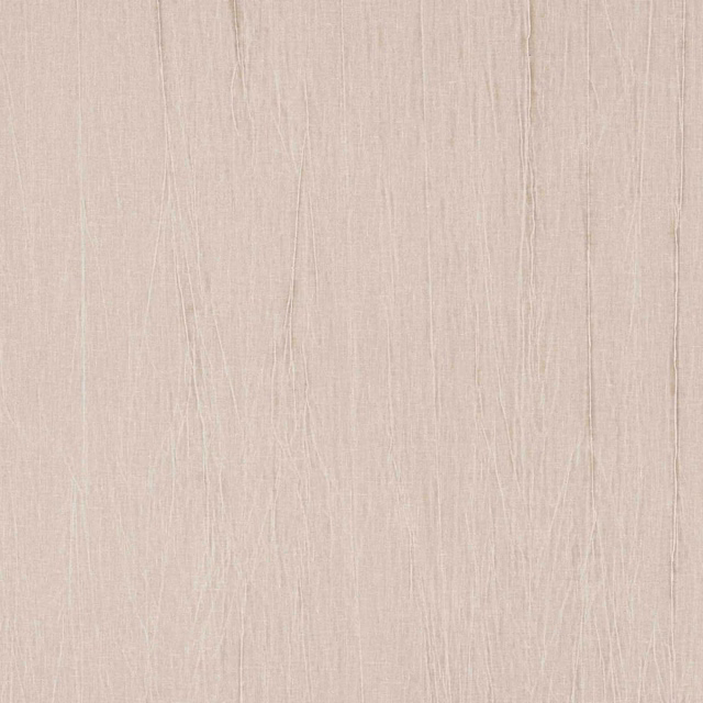 Pale blush-beige linen wallcovering with fine irregular vertical striations