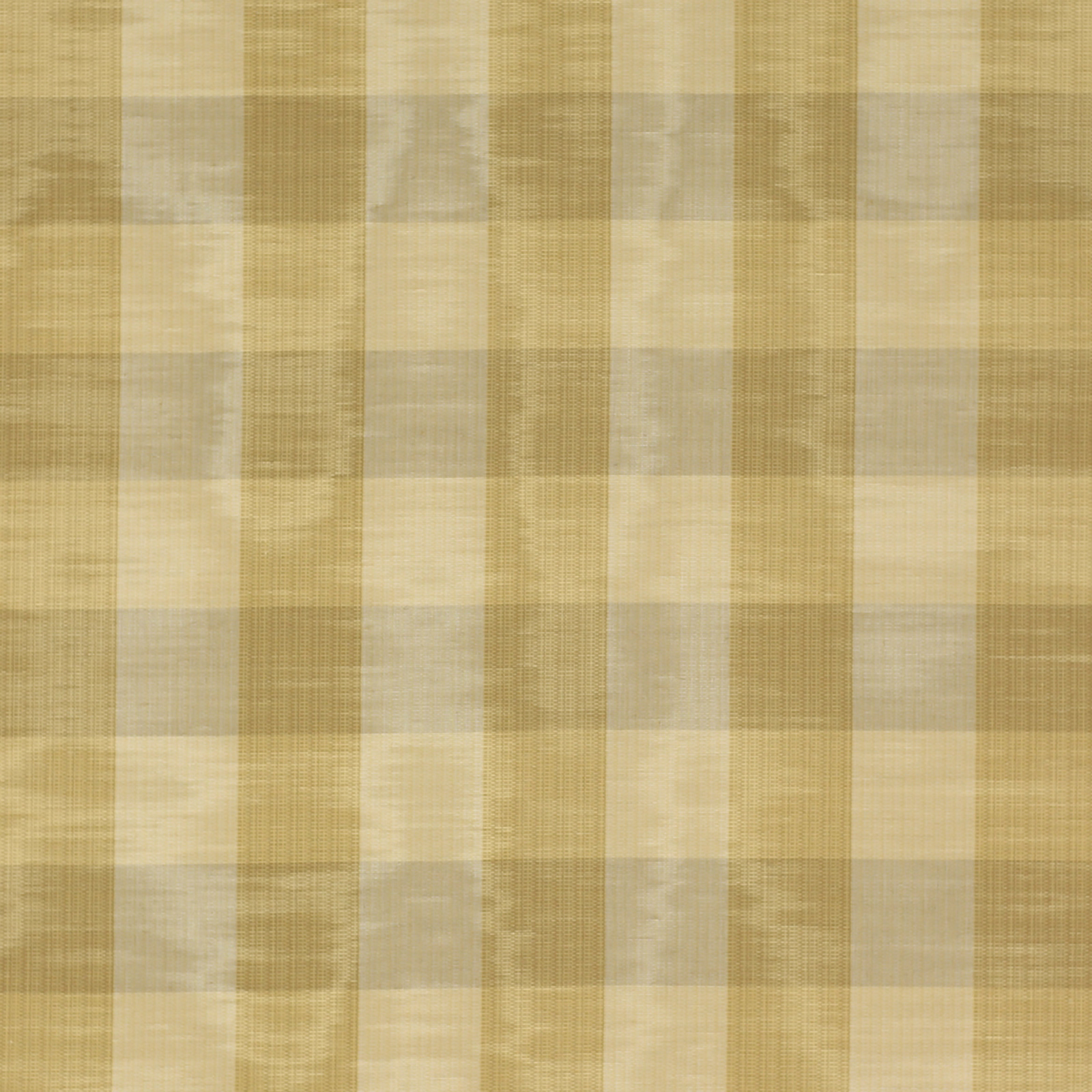 Warm sand and pale beige checked fabric with a soft woven texture