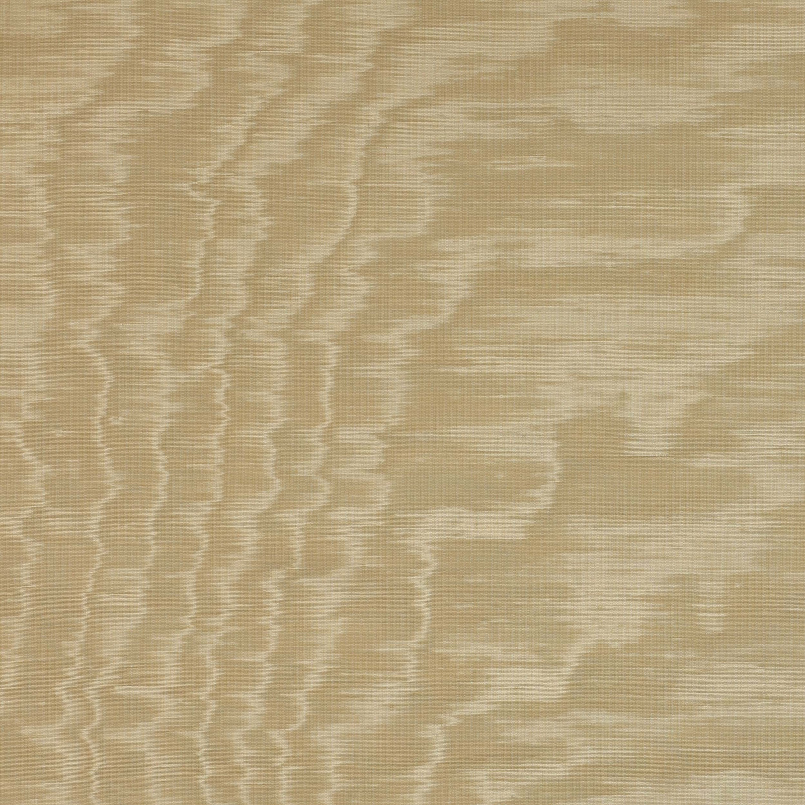 Warm camel-beige plain fabric swatch with subtle lustrous streaking