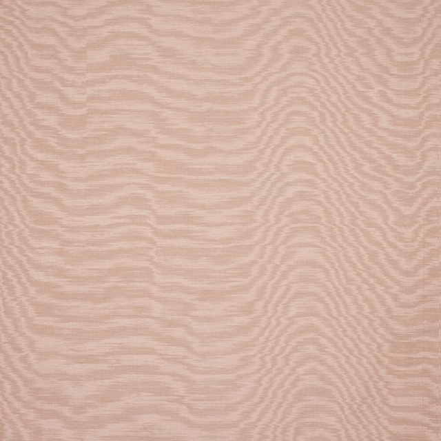 Soft blush pink woven fabric swatch with subtle lustre and fine texture