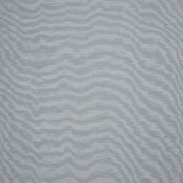 Pale sky blue plain-woven fabric with soft, rippled texture