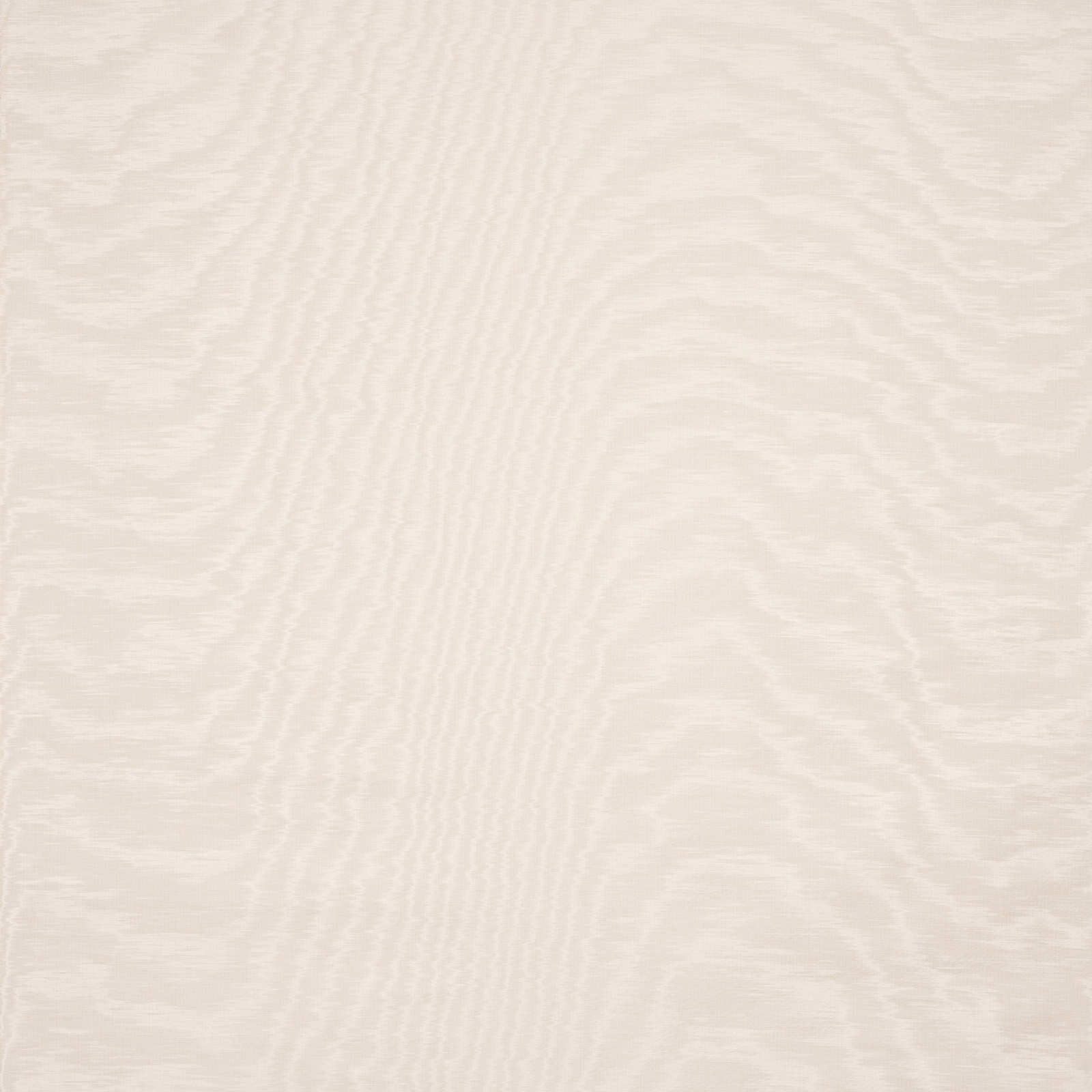 Soft ivory-white plain fabric with subtle wavy texture and gentle sheen