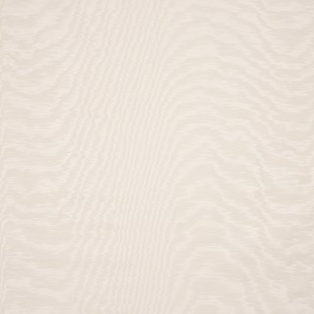 Soft ivory-white plain fabric with subtle wavy texture and gentle sheen
