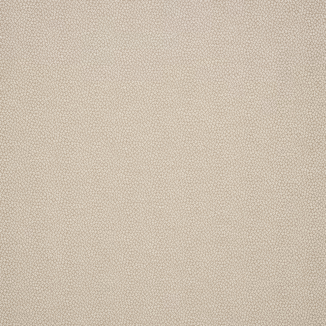 Close-up of Idris Beige woven fabric in warm sandy beige with tiny tonal pattern