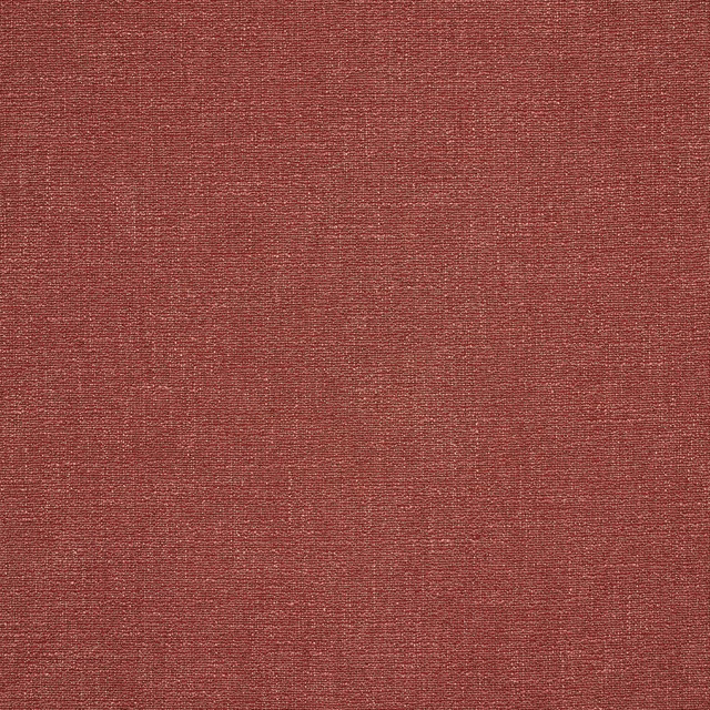 Close-up of a muted terracotta plain-woven fabric with fine texture