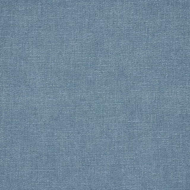 Soft powder blue plain-woven fabric with a fine speckled texture