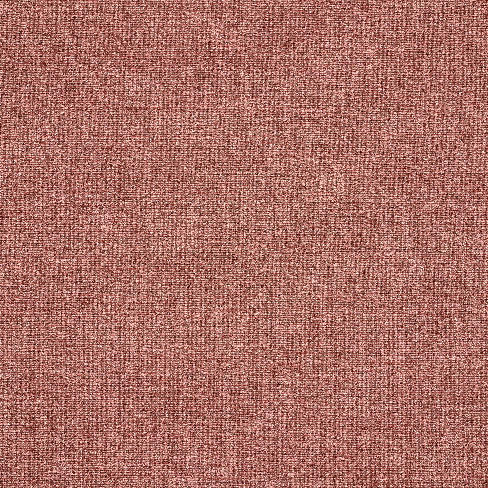 Muted coral pink textured plain fabric with fine woven striation