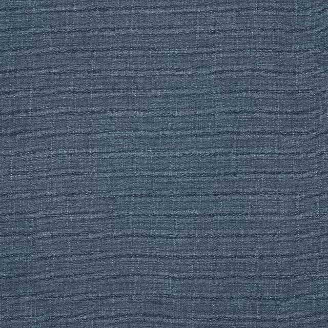 Cool slate-blue plain weave fabric with a fine textured surface