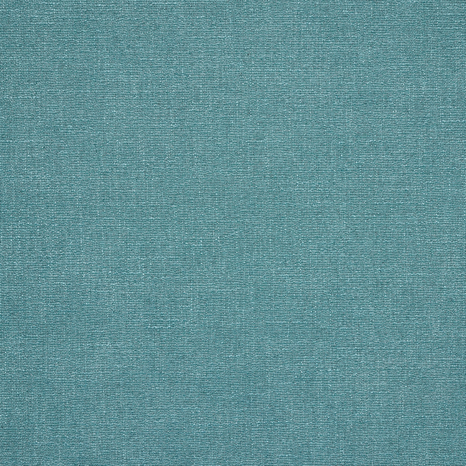 Plain lagoon teal woven fabric with a fine, softly textured surface