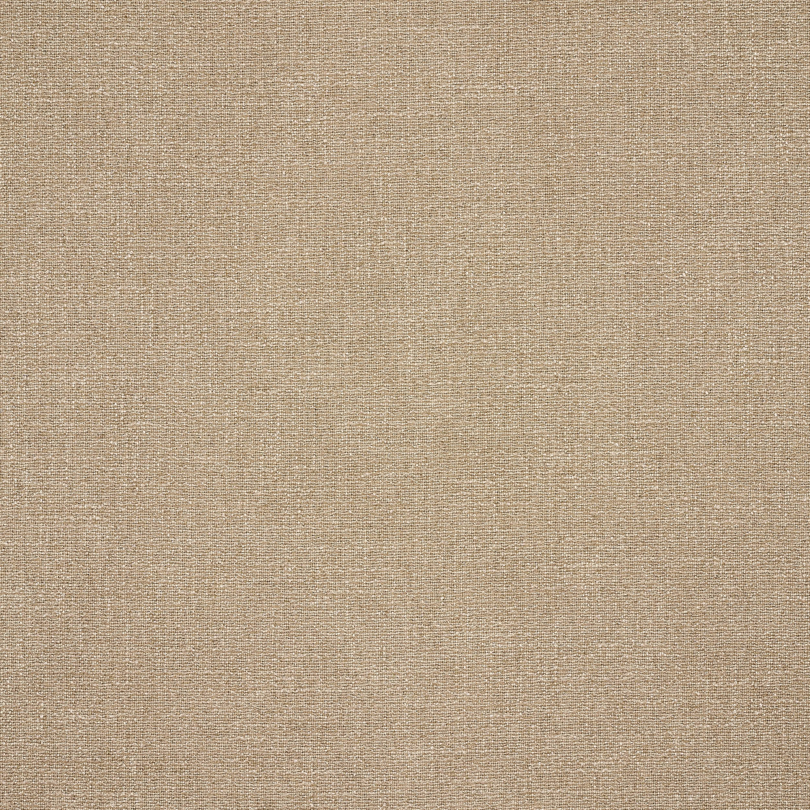 Close-up of soft beige plain-woven fabric with fine natural texture