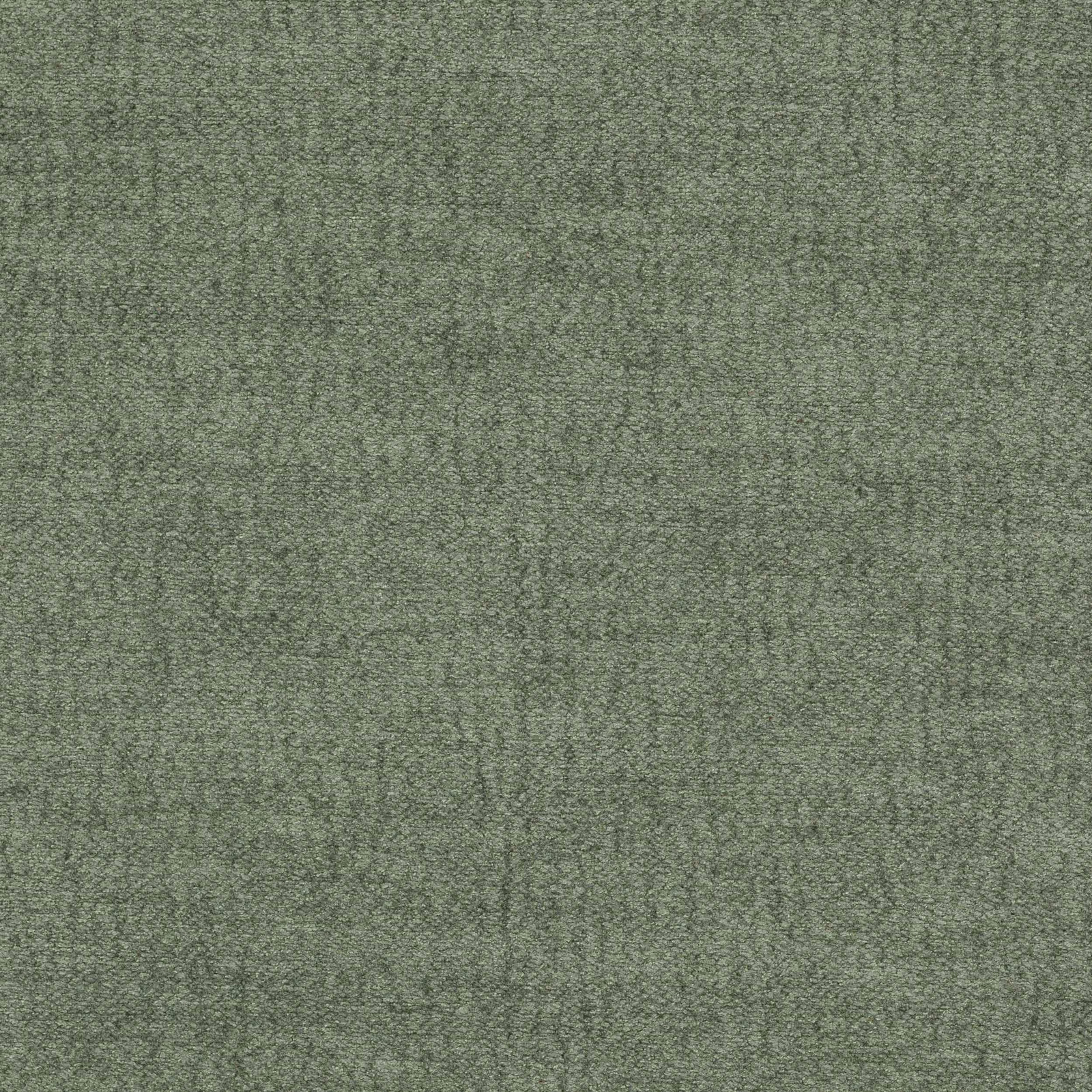 Muted jade green textured plain fabric with a softly mottled weave