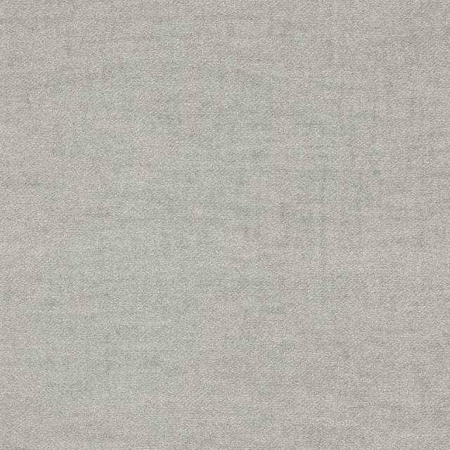 Pale sea glass green plain woven fabric swatch with a soft matte texture
