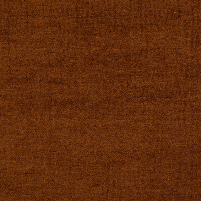 Close-up of warm spice-brown woven fabric with fine textured surface