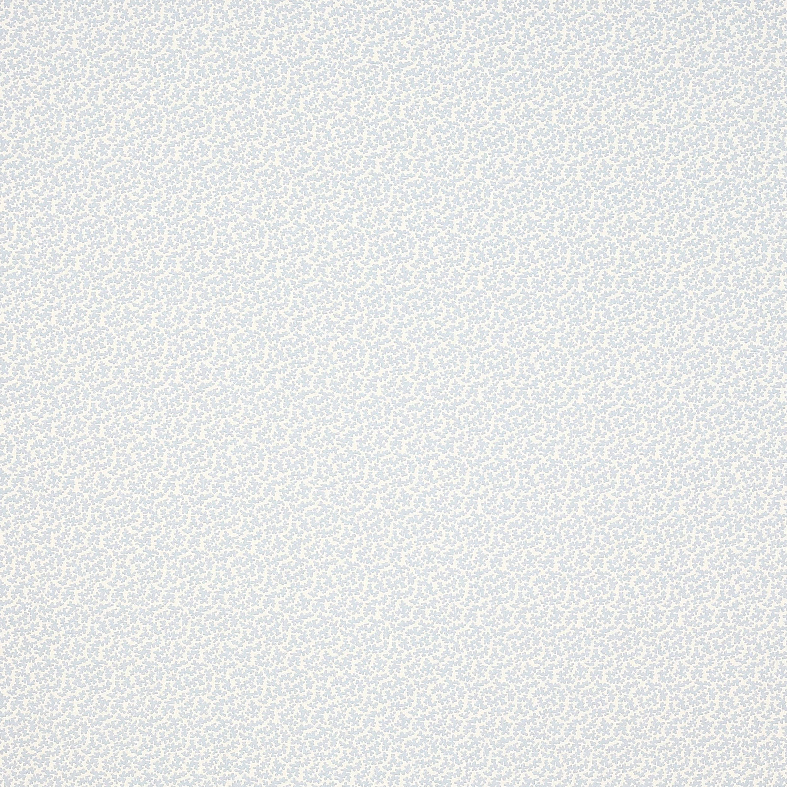 Pale linen fabric with a small blue-grey trailing floral print