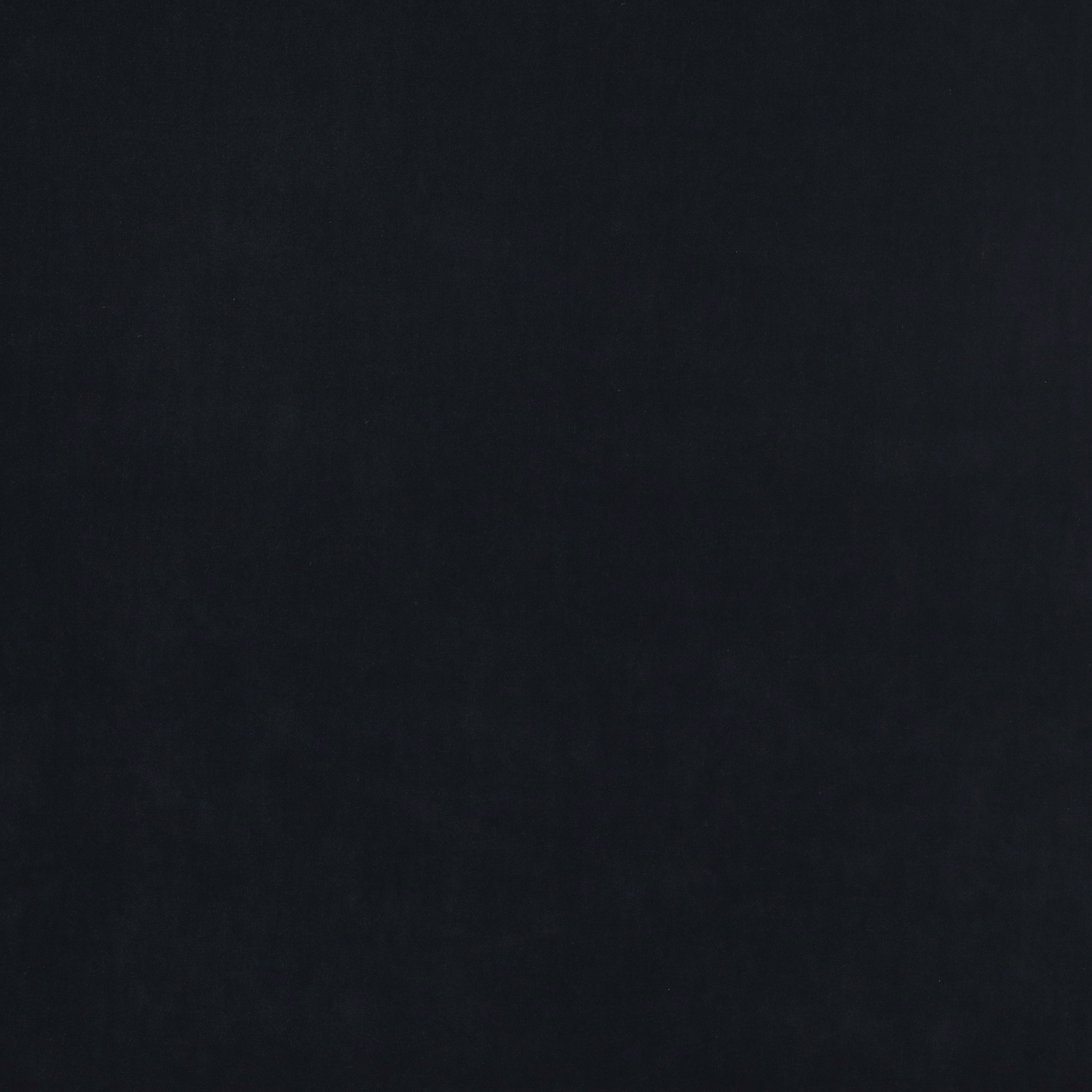 Dark charcoal plain fabric swatch with a smooth, matte finish