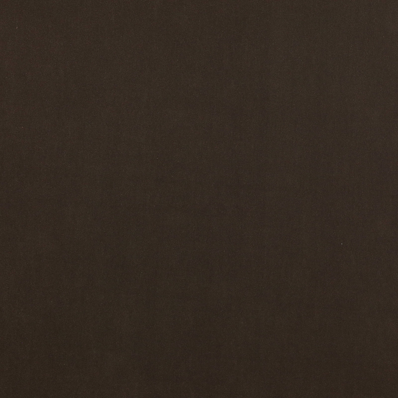 Dark chocolate brown plain woven fabric with a soft matte texture