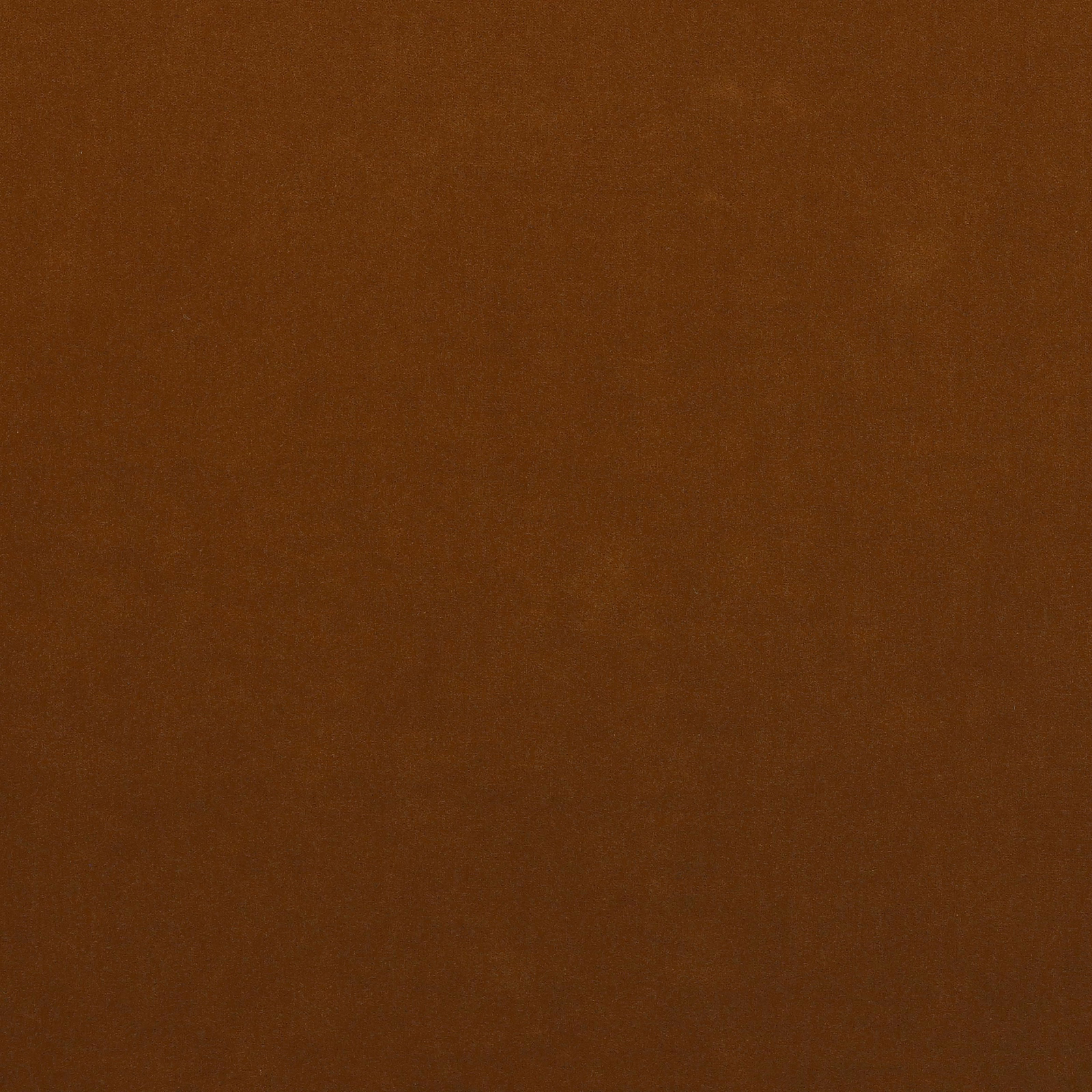 Plain warm copper-brown fabric swatch with a fine even texture