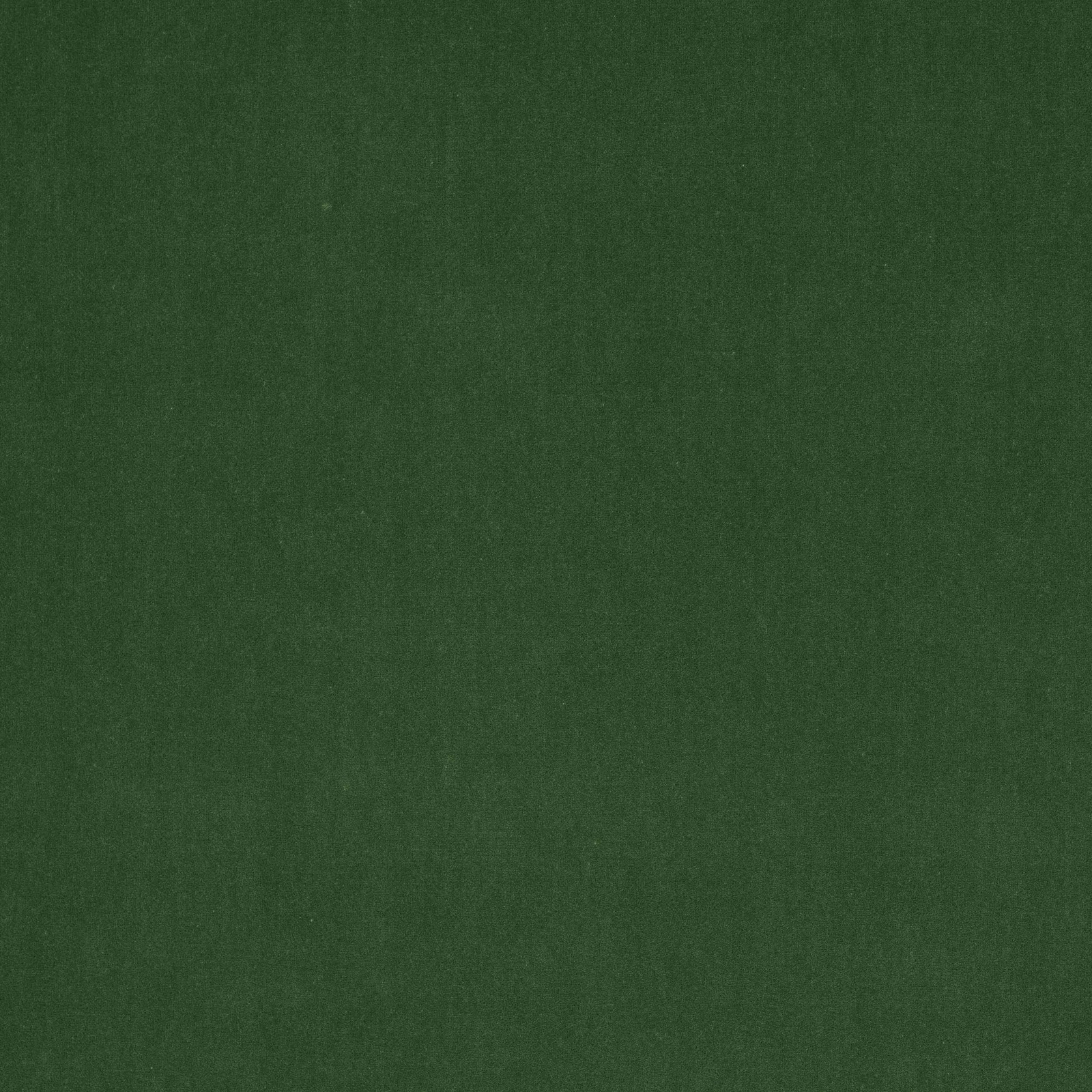 Solid deep forest green fabric swatch with a smooth, softly shaded surface