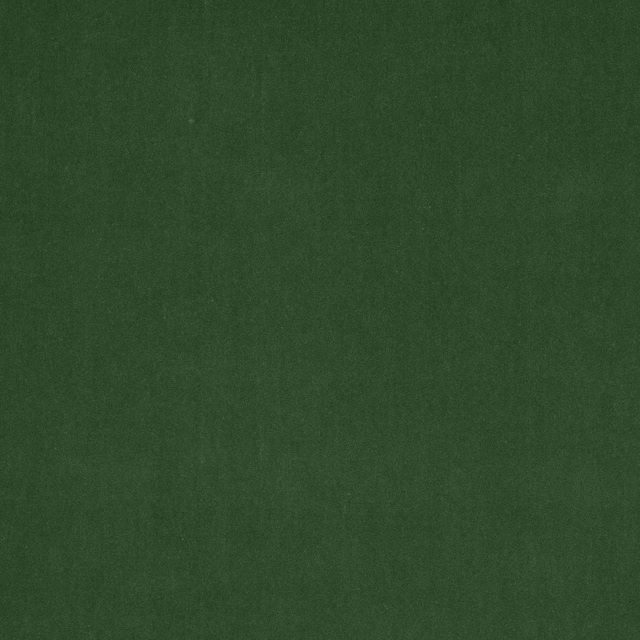 Solid deep forest green fabric swatch with a smooth, softly shaded surface