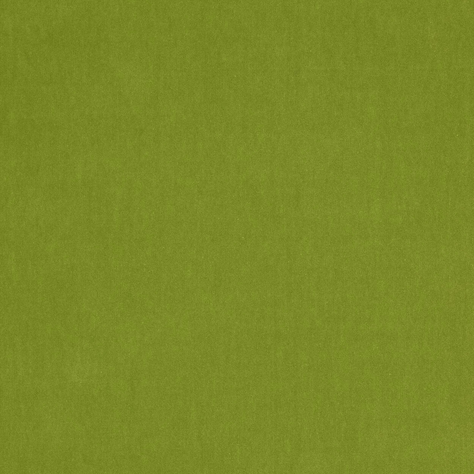 Plain grass-green fabric swatch with a smooth matte finish
