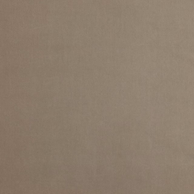 Soft grey taupe plain fabric swatch with a smooth matte weave