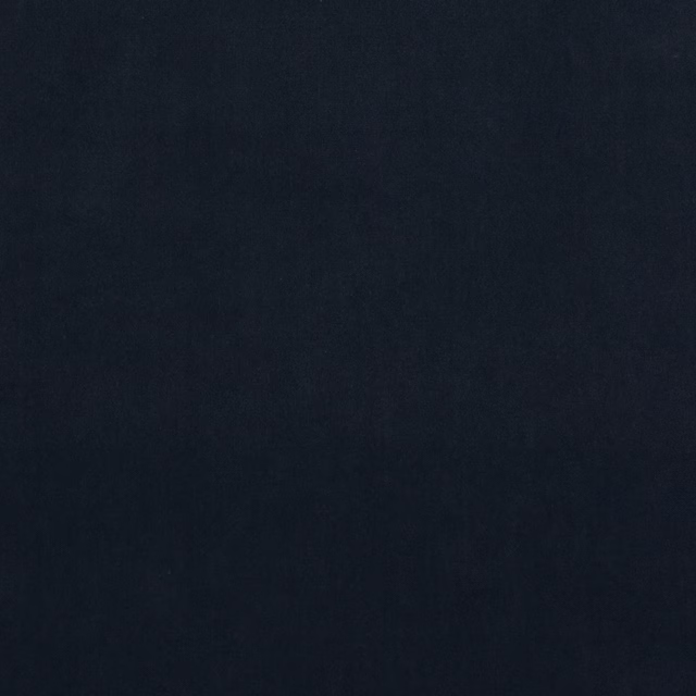 Deep charcoal-black plain fabric swatch with a soft woven texture