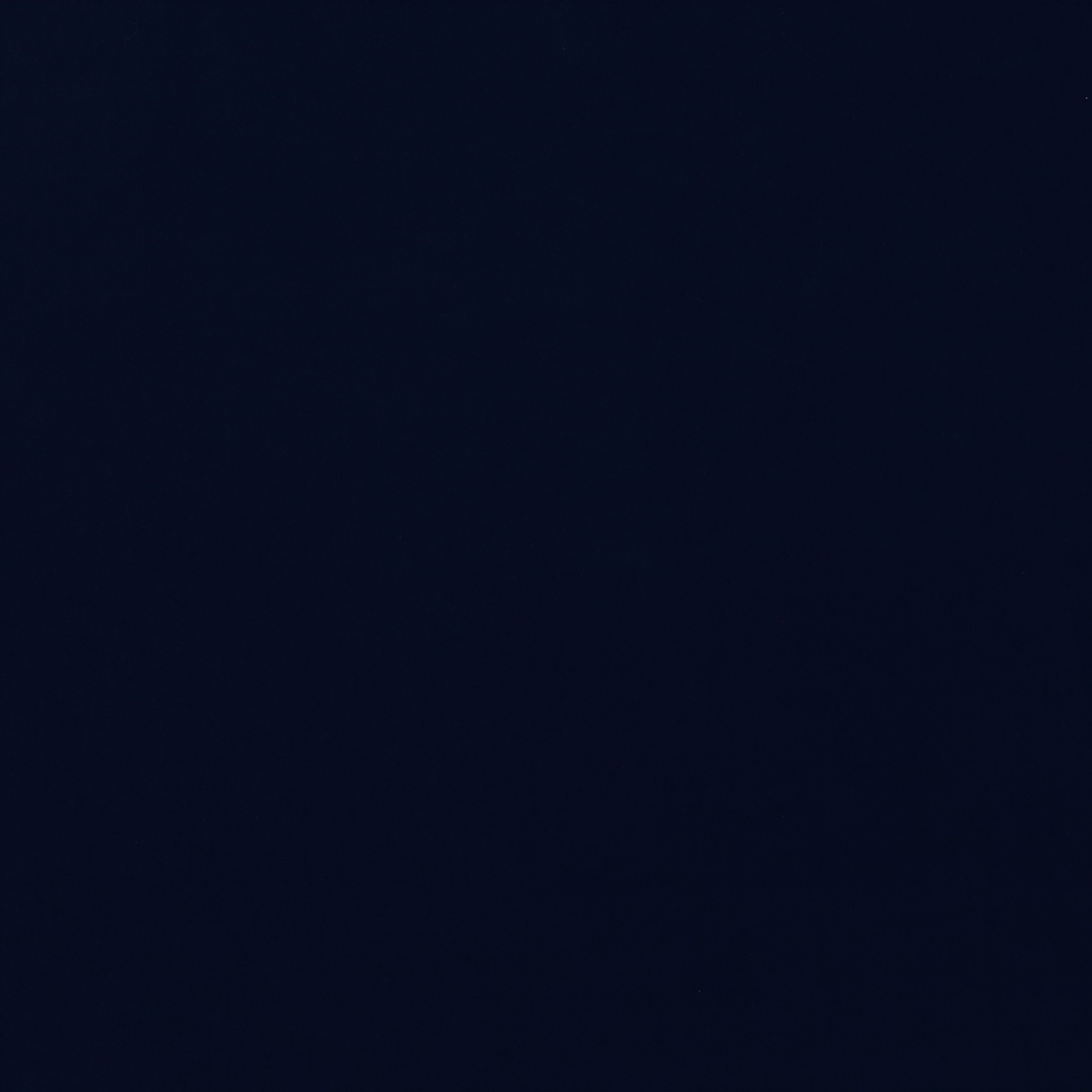 Deep midnight navy plain fabric swatch with a smooth, tightly woven surface