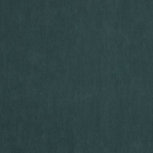 Deep muted teal plain fabric with a soft, brushed matte finish