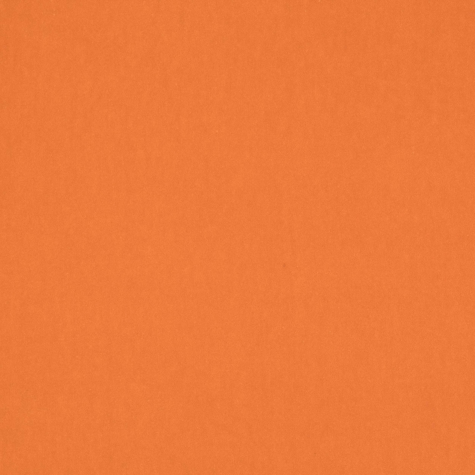 Plain soft apricot orange fabric swatch with a smooth matt finish