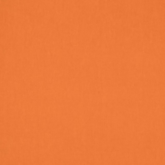 Plain soft apricot orange fabric swatch with a smooth matt finish
