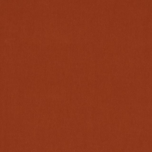 Plain paprika-orange fabric swatch with a soft matte woven surface