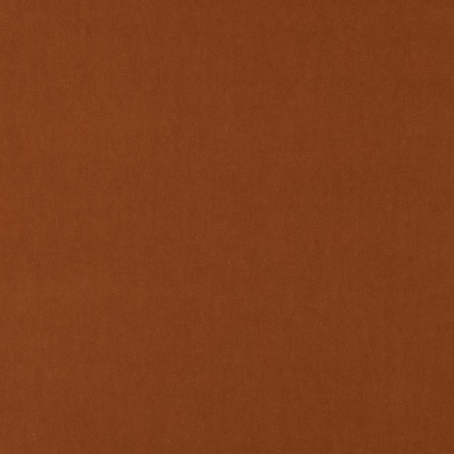 Solid warm rust-orange fabric swatch with a smooth matte surface