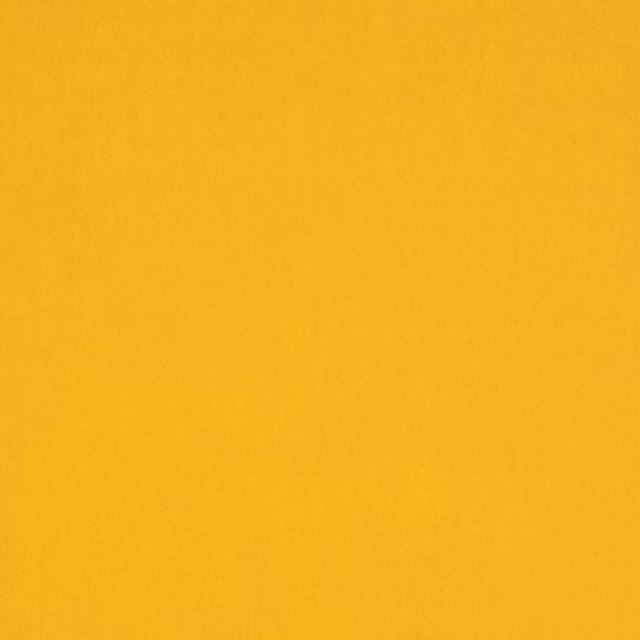 Plain saffron-gold fabric swatch with a smooth, fine woven texture