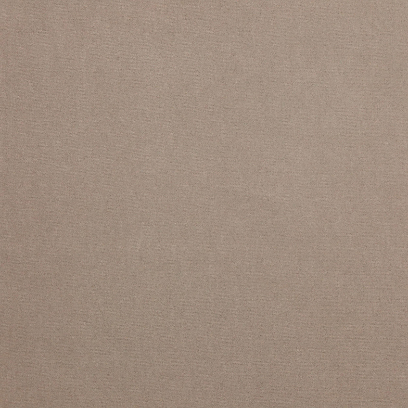 Plain warm taupe fabric swatch with a soft matte, subtly woven surface