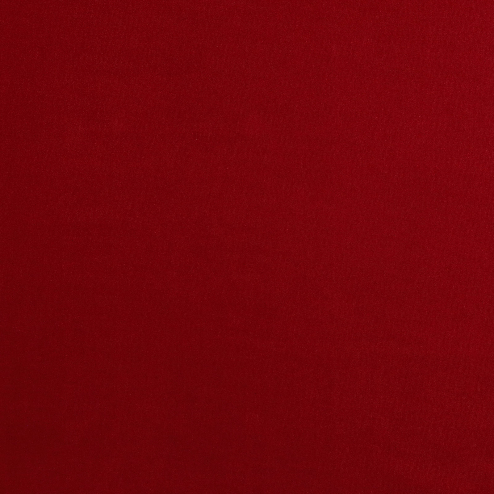 Deep soft red plain fabric swatch with a smooth matte surface