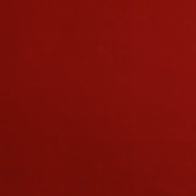 Deep soft red plain fabric swatch with a smooth matte surface