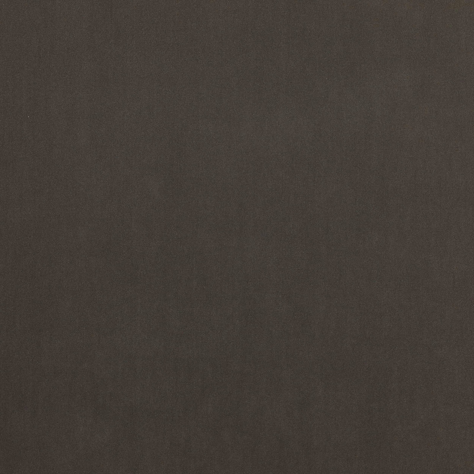Deep charcoal plain woven fabric swatch with a soft matte finish