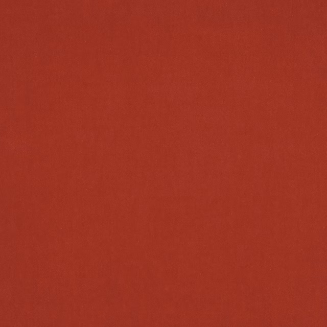 Solid tomato-red fabric swatch with a smooth matte weave