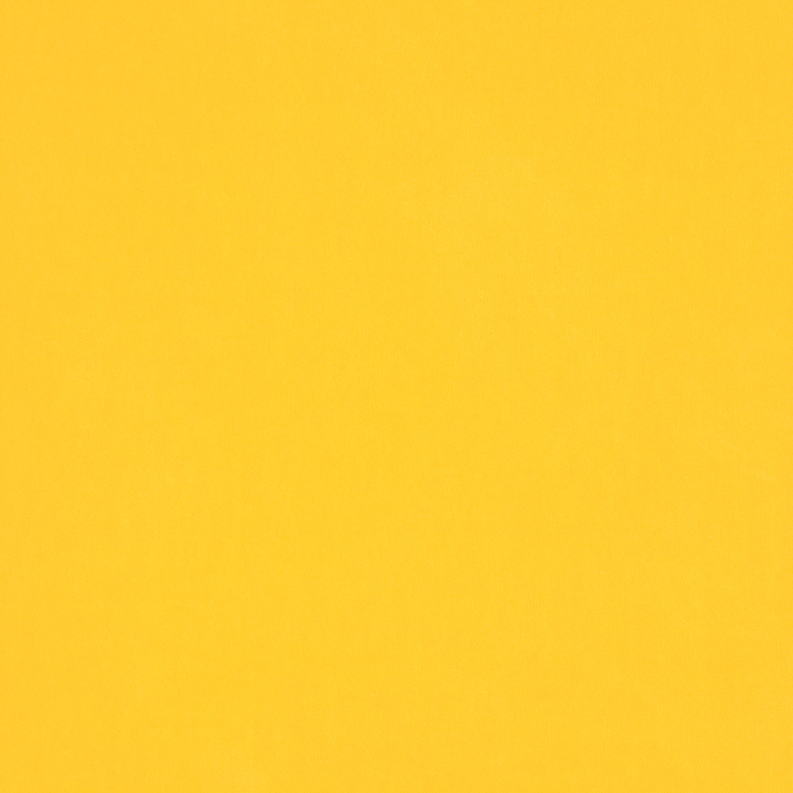 Solid bright golden yellow fabric swatch with a smooth matte finish