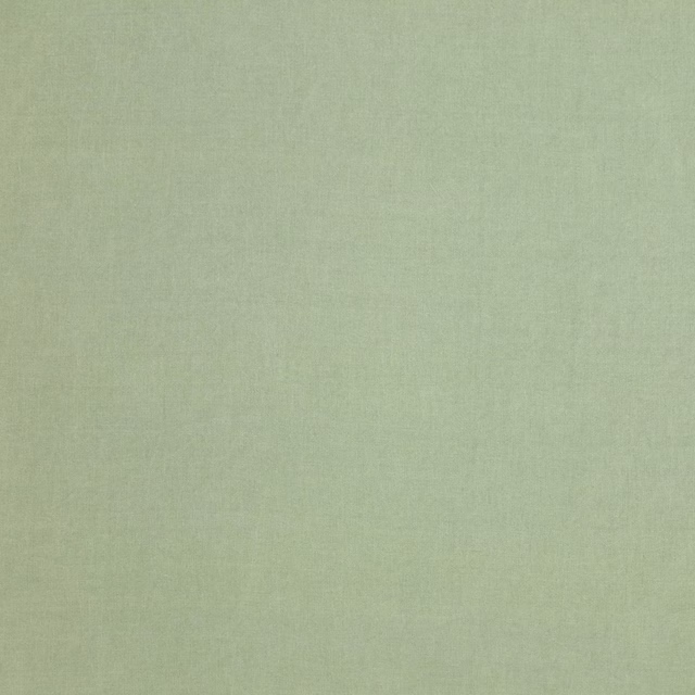 Plain pale lichen green linen fabric with a fine natural weave