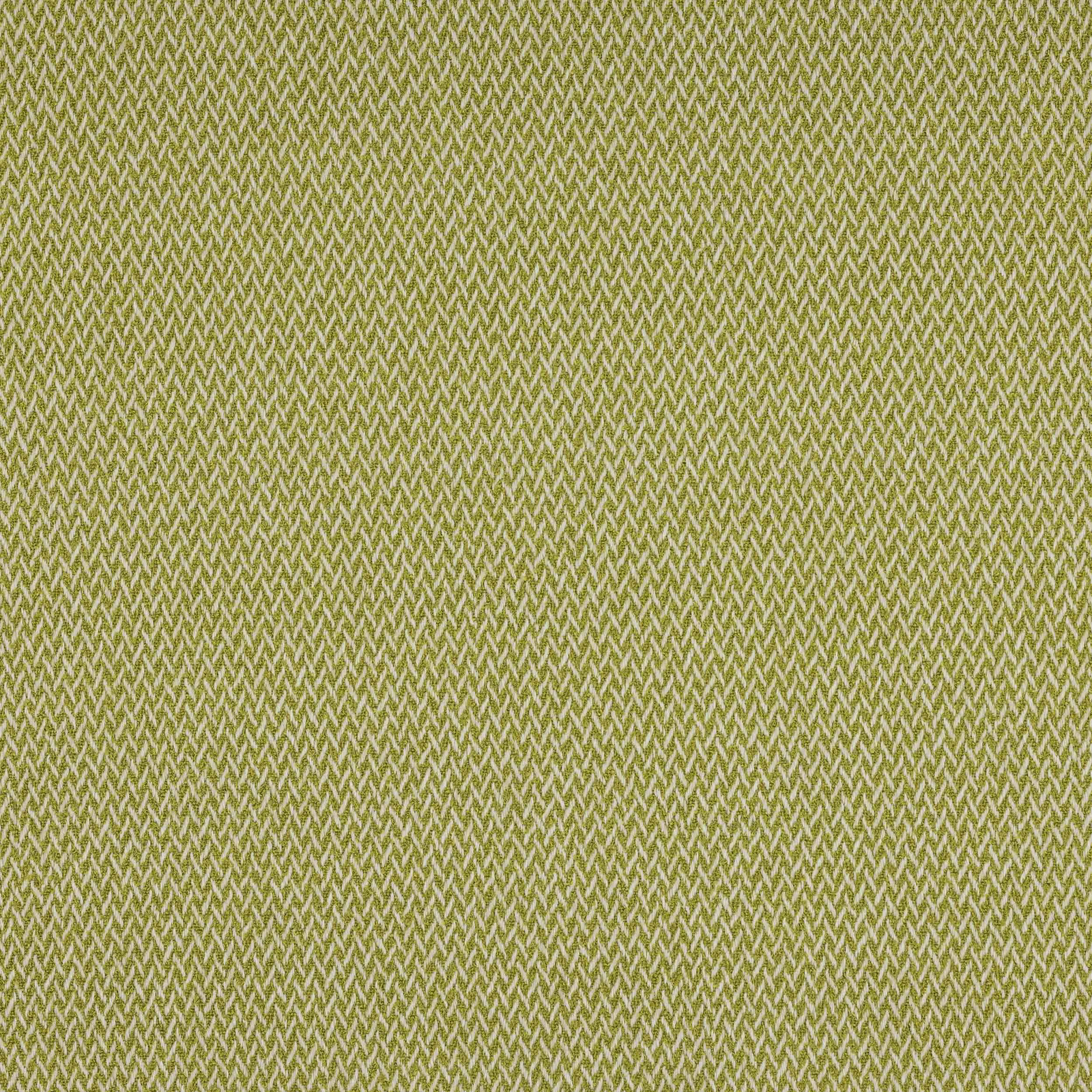 Close-up of a small olive-yellow chevron weave fabric with fine texture