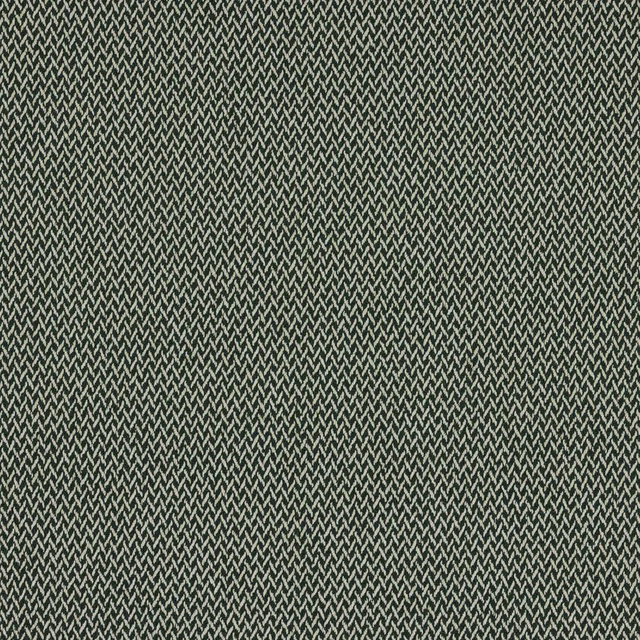 Close-up of a small forest green and pale check woven fabric
