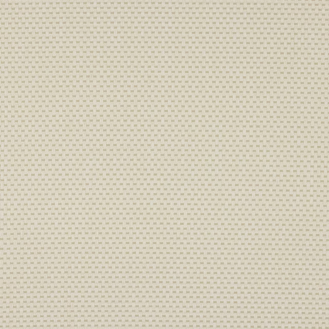 Soft ivory-beige woven fabric with a tiny geometric check pattern