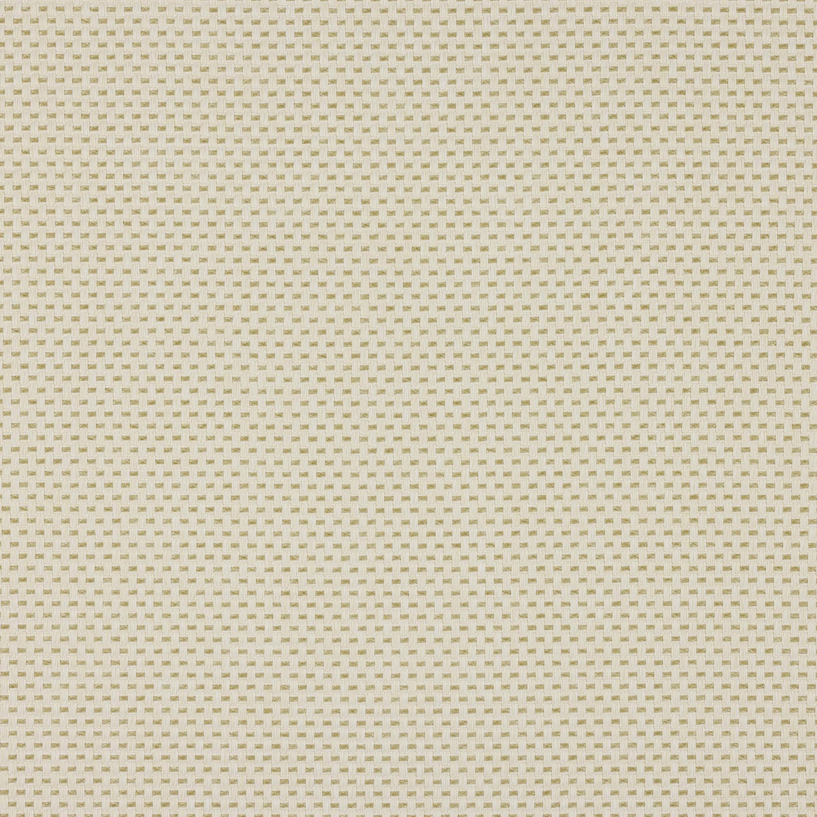Close-up of pale ivory fabric with tiny sable-gold woven texture
