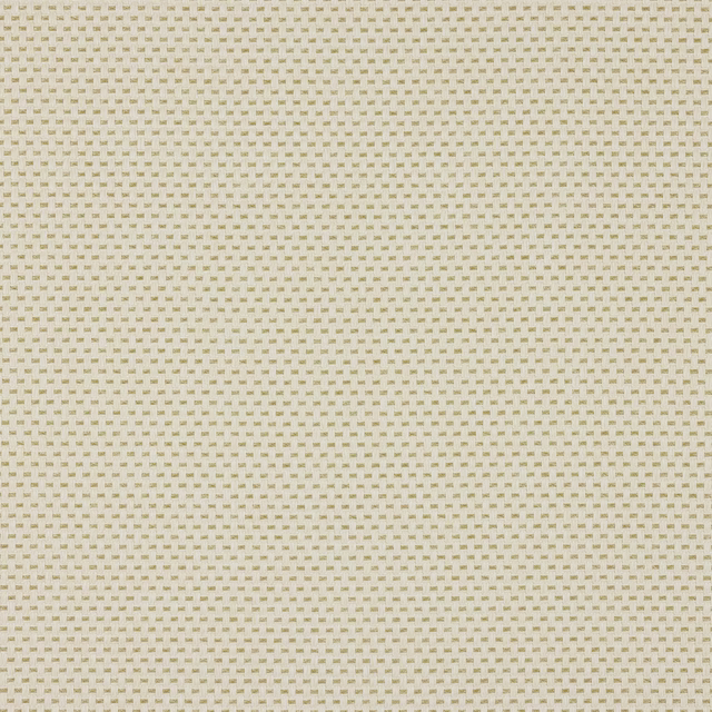 Close-up of pale ivory fabric with tiny sable-gold woven texture