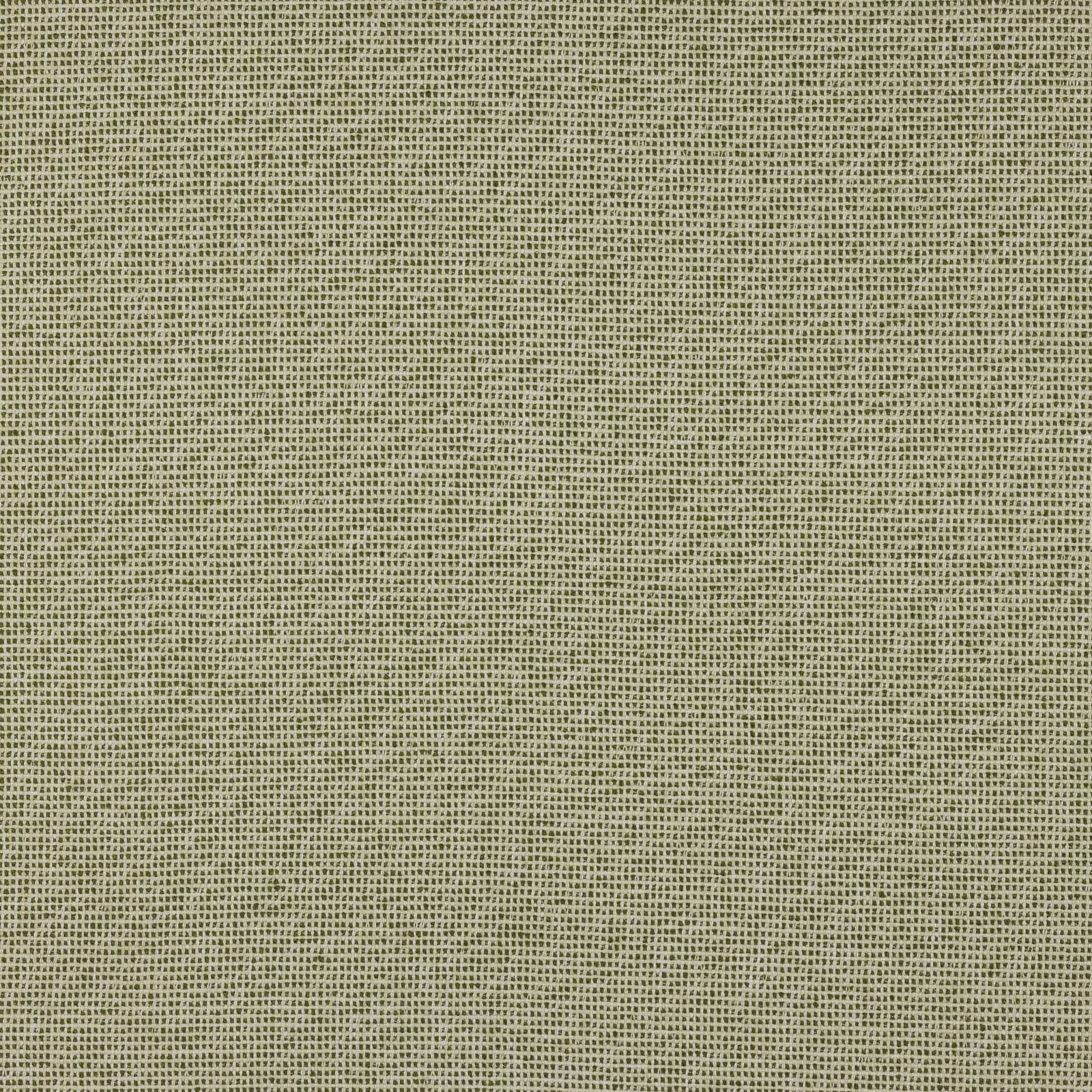 Close-up of muted cactus green plain weave fabric with fine textured surface