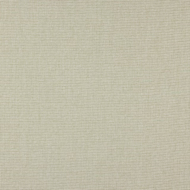 Close-up of a soft warm ivory plain-woven fabric with fine textured grid
