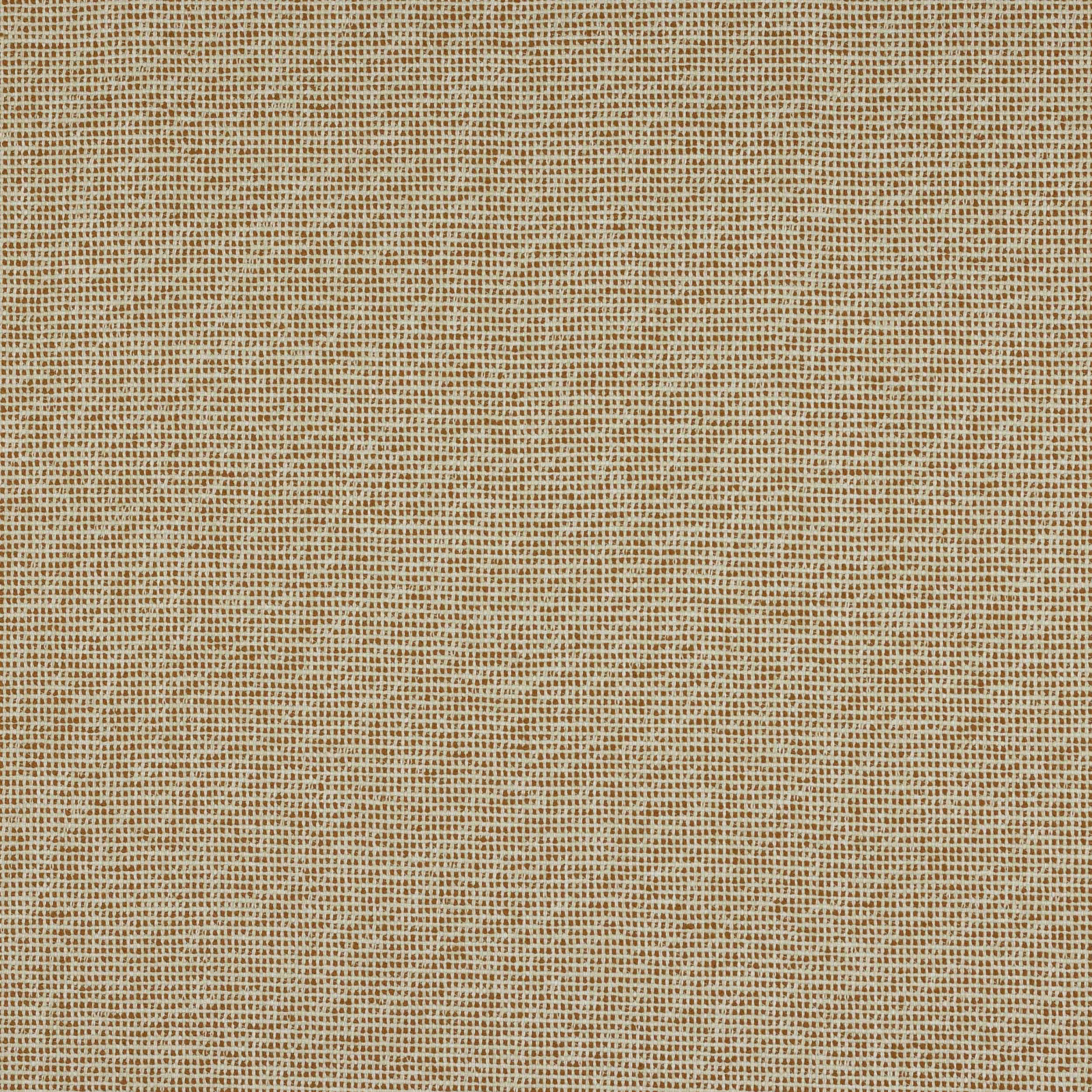 Close-up of a soft terre cuite woven fabric with fine grid texture