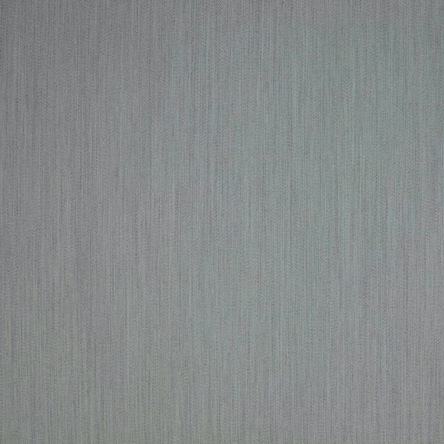 Pale grey-blue woven fabric with fine vertical texture and a matte finish